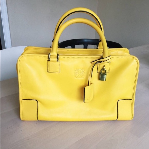 loewe yellow bag